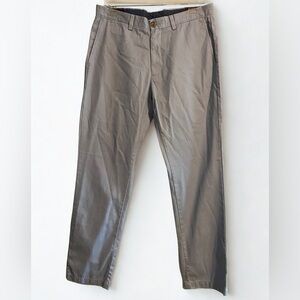 NWT Johnston & Murphy Men's Light Blue Pima Slim Fit Chino Pants 34x32